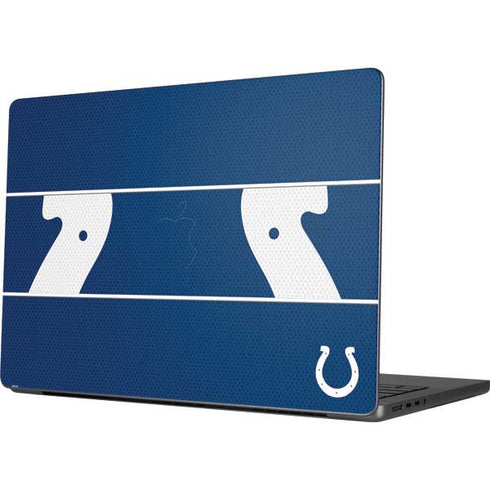 NFL Indianapolis Colts Zone Block Apple MacBook Pro 14-inch Skin
