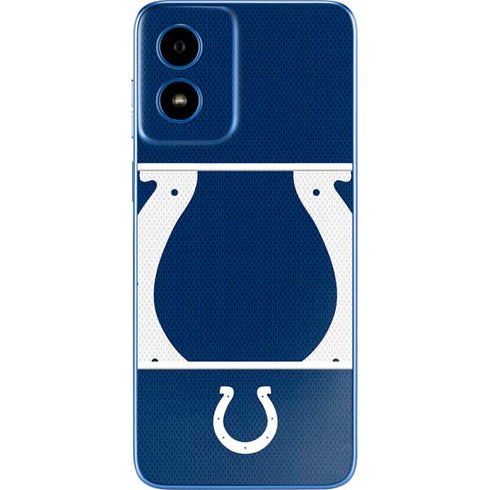 NFL Indianapolis Colts Zone Block Moto G Play 4G (2024) Skin