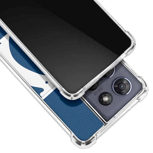 NFL Indianapolis Colts Zone Block Moto G Play 5G (2025) Clear Case