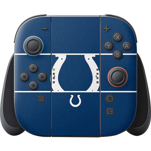NFL Indianapolis Colts Zone Block Nintendo Skins