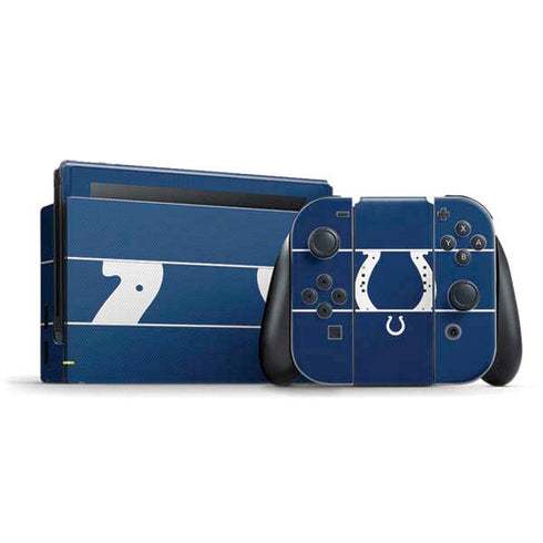 NFL Indianapolis Colts Zone Block Nintendo Skins