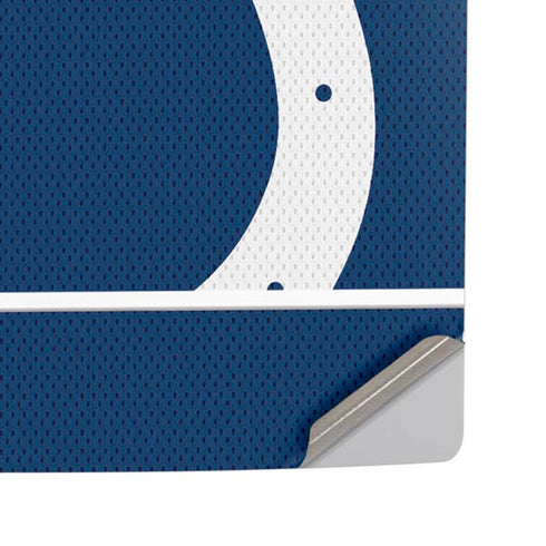 NFL Indianapolis Colts Zone Block PS5 Pro Disk Console Skin