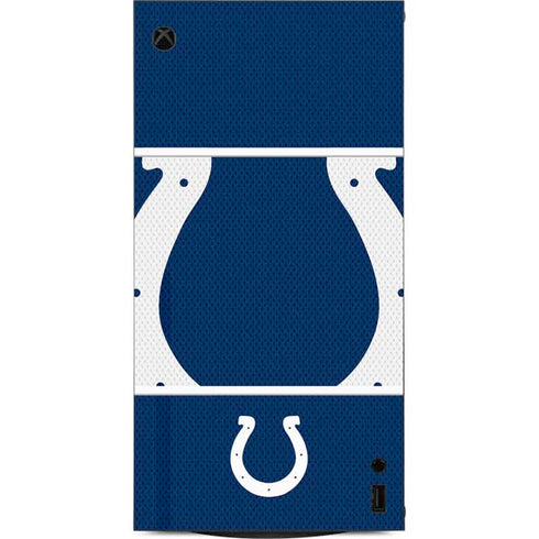 NFL Indianapolis Colts Zone Block XBox Series X Digital Edition Console Skin