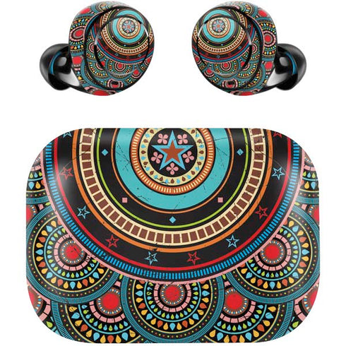 Infinite Circle Colored Amazon Echo Buds Skin