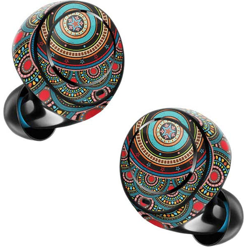 Infinite Circle Colored Amazon Echo Buds Skin