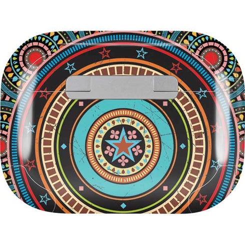 Infinite Circle Colored AirPods Skins