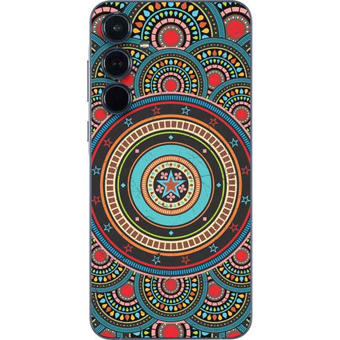 Infinite Circle Colored Galaxy A35 5G Skin