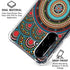 Infinite Circle Colored Galaxy A36 5G Clear Case