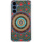 Infinite Circle Colored Galaxy A55 5G Clear Case