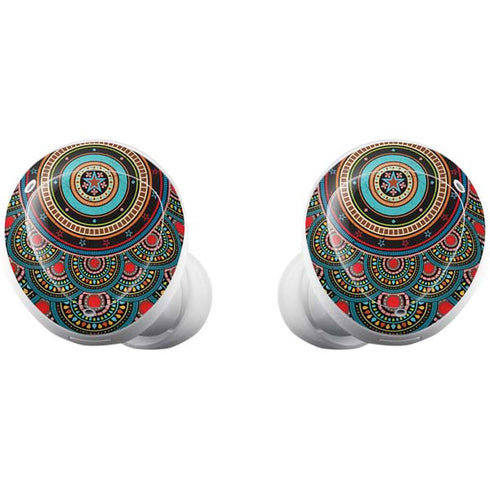 Infinite Circle Colored Galaxy Buds Plus Skin