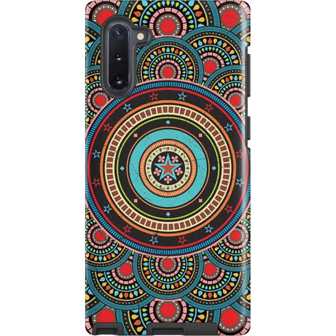 Infinite Circle Colored Galaxy Cases