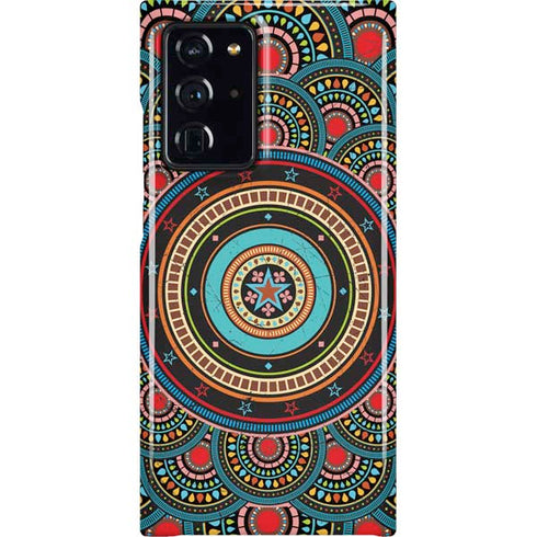 Infinite Circle Colored Galaxy Cases