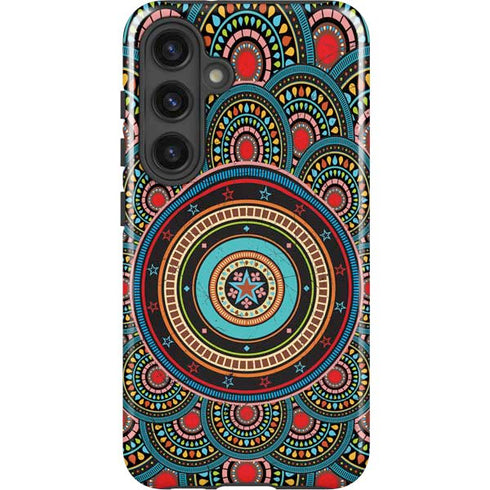 Infinite Circle Colored Galaxy S25 Impact Case