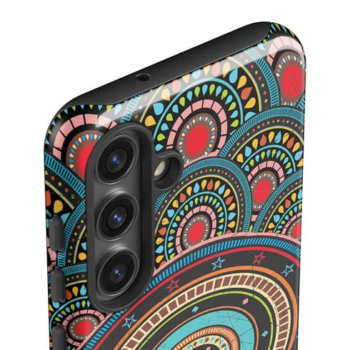 Infinite Circle Colored Galaxy S25 Impact Case