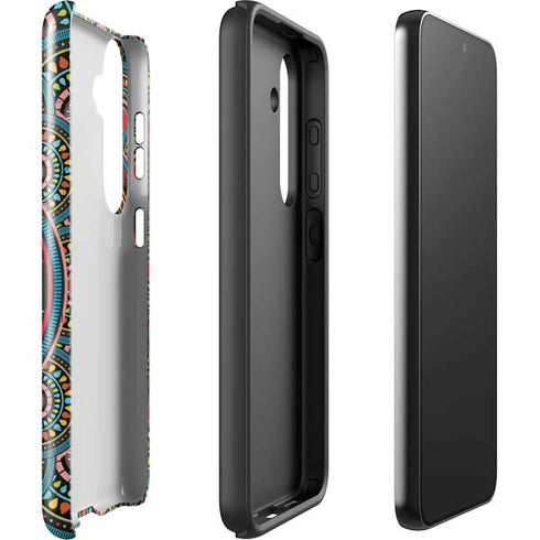 Infinite Circle Colored Galaxy S25 Impact Case