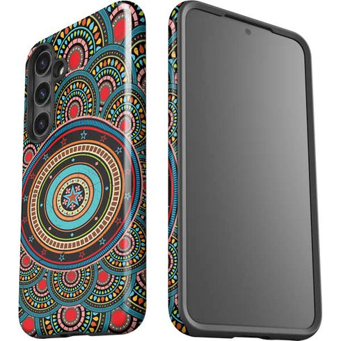 Infinite Circle Colored Galaxy S25 Plus Impact Case