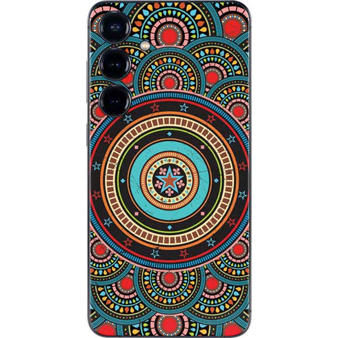 Infinite Circle Colored Galaxy S25 Plus Skin