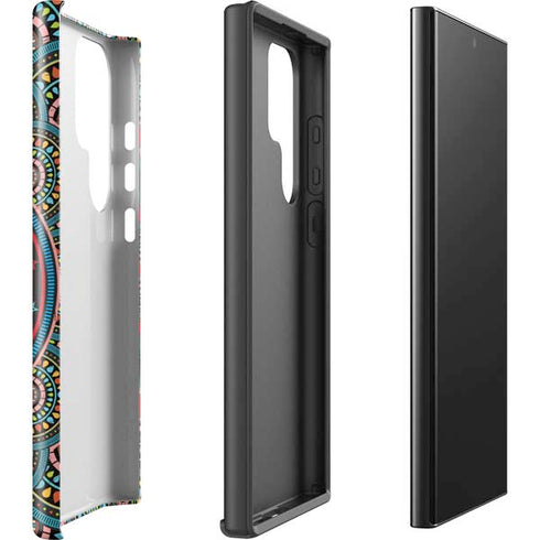 Infinite Circle Colored Galaxy S25 Ultra Impact Case