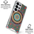 Infinite Circle Colored Galaxy S25 Ultra Clear Case