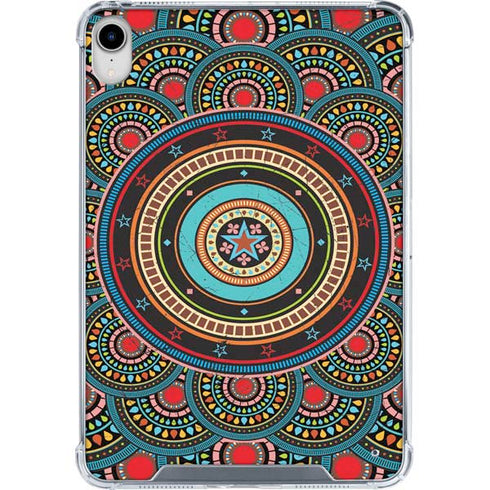 Infinite Circle Colored iPad 11th Gen (2025) Clear Case