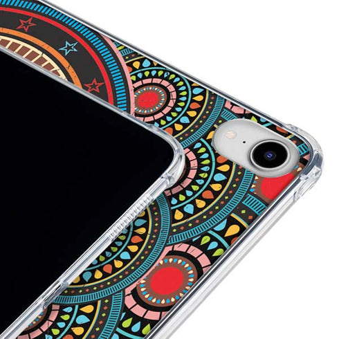 Infinite Circle Colored iPad 11th Gen (2025) Clear Case