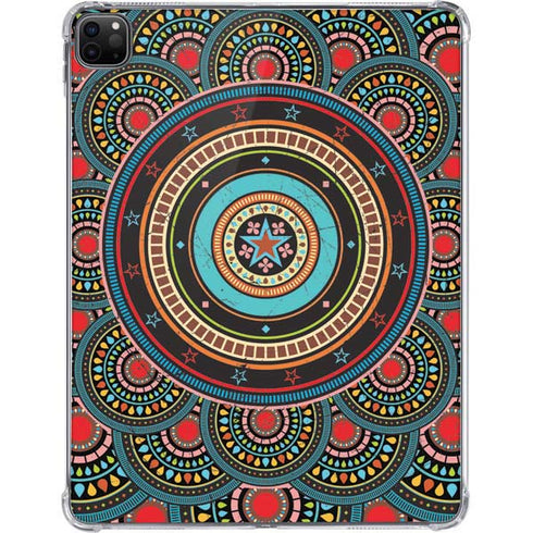 Infinite Circle Colored iPad Pro 11in (2024) Clear Case