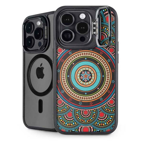 Infinite Circle Colored iPhone 13 Pro Max Kickstand Case