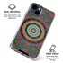 Infinite Circle Colored iPhone 15 Clear Case