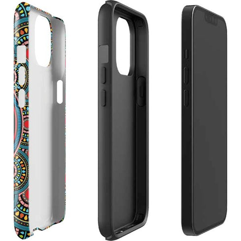 Infinite Circle Colored iPhone 15 Impact Case