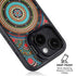 Infinite Circle Colored iPhone 15 Kickstand Case