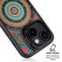 Infinite Circle Colored iPhone 15 Plus Kickstand Case