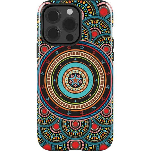 Infinite Circle Colored iPhone 15 Pro Impact Case