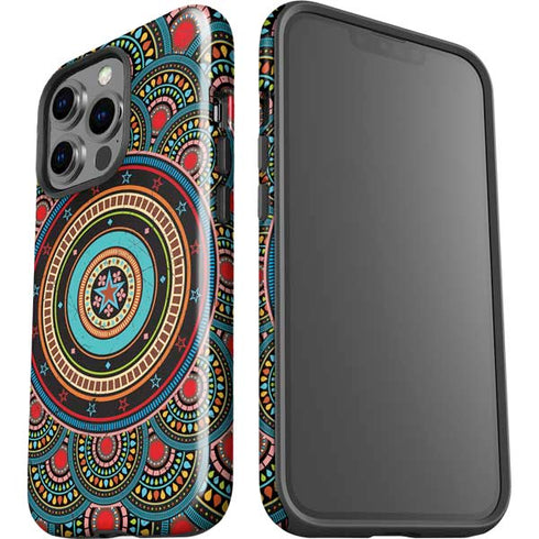 Infinite Circle Colored iPhone 15 Pro Impact Case