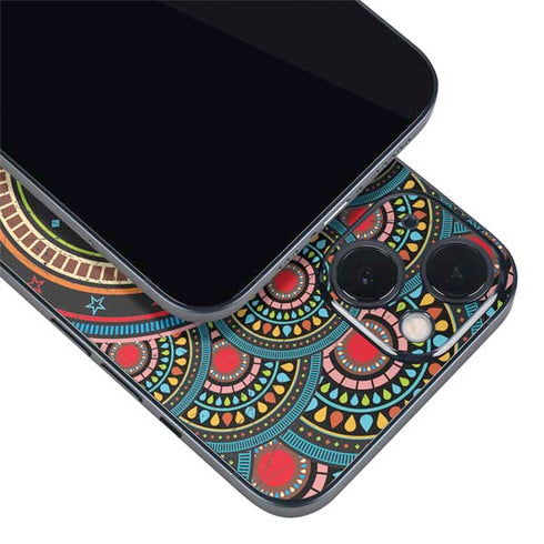 Infinite Circle Colored iPhone 15 Skin