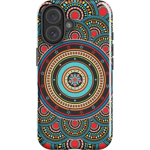 Infinite Circle Colored iPhone 16 Impact Case