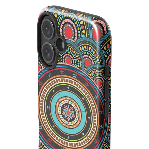 Infinite Circle Colored iPhone 16 Impact Case