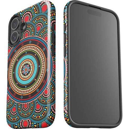 Infinite Circle Colored iPhone 16 Impact Case