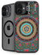 Infinite Circle Colored iPhone 16 Kickstand Case