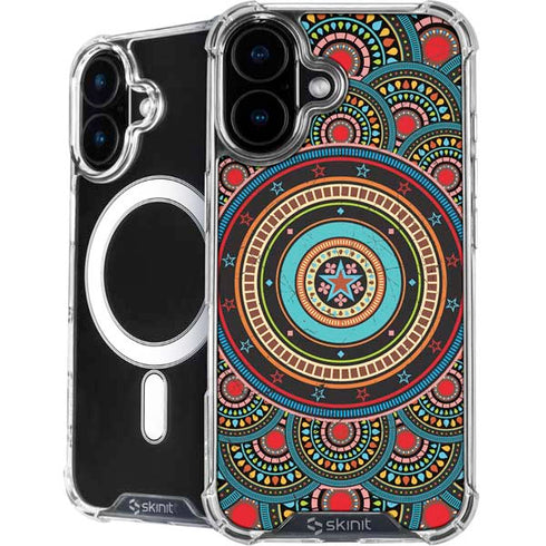 Infinite Circle Colored iPhone 16 MagSafe Case