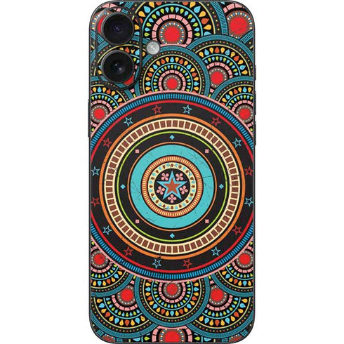 Infinite Circle Colored iPhone 16 Plus Skin