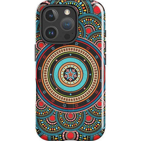 Infinite Circle Colored iPhone 16 Pro Magsafe Impact Case