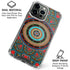Infinite Circle Colored iPhone 16 Pro Max Clear Case