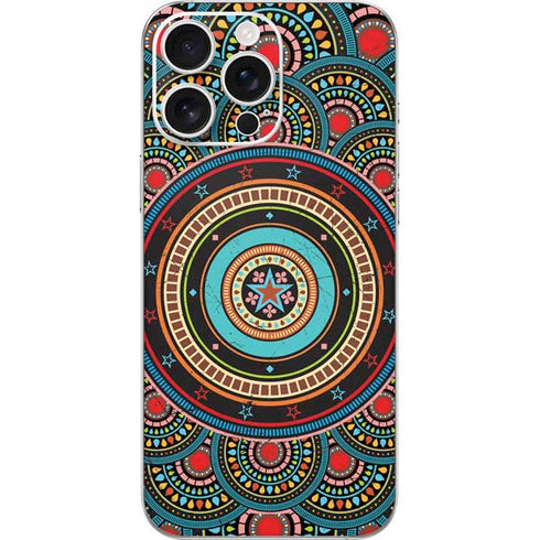 Infinite Circle Colored iPhone 16 Pro Max Skin