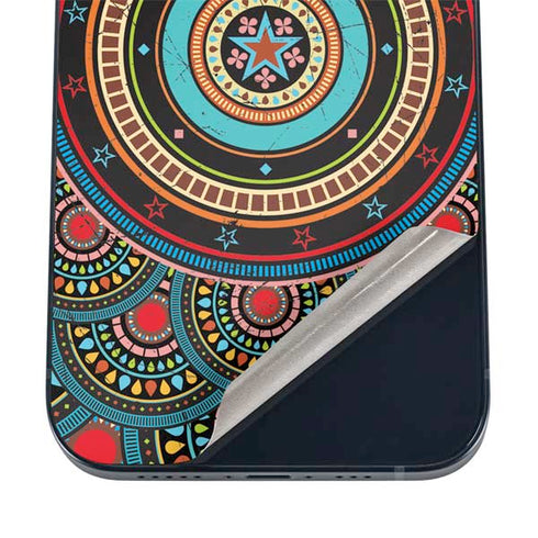Infinite Circle Colored iPhone 16 Skin