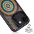 Infinite Circle Colored iPhone 16e Kickstand Case