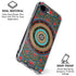 Infinite Circle Colored iPhone 16e Clear Case