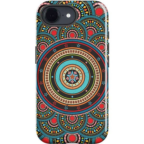 Infinite Circle Colored iPhone 16e Impact Case