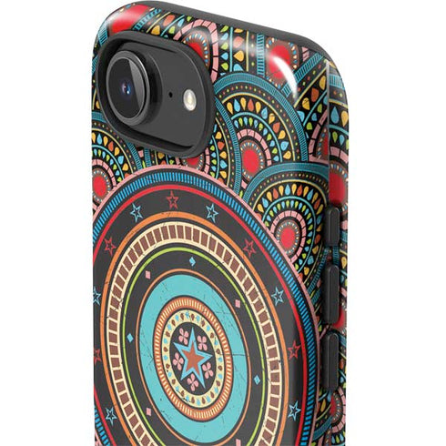 Infinite Circle Colored iPhone 16e Impact Case