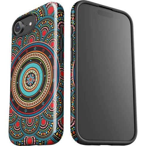 Infinite Circle Colored iPhone 16e Impact Case