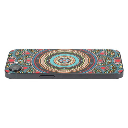 Infinite Circle Colored iPhone 16e Skin